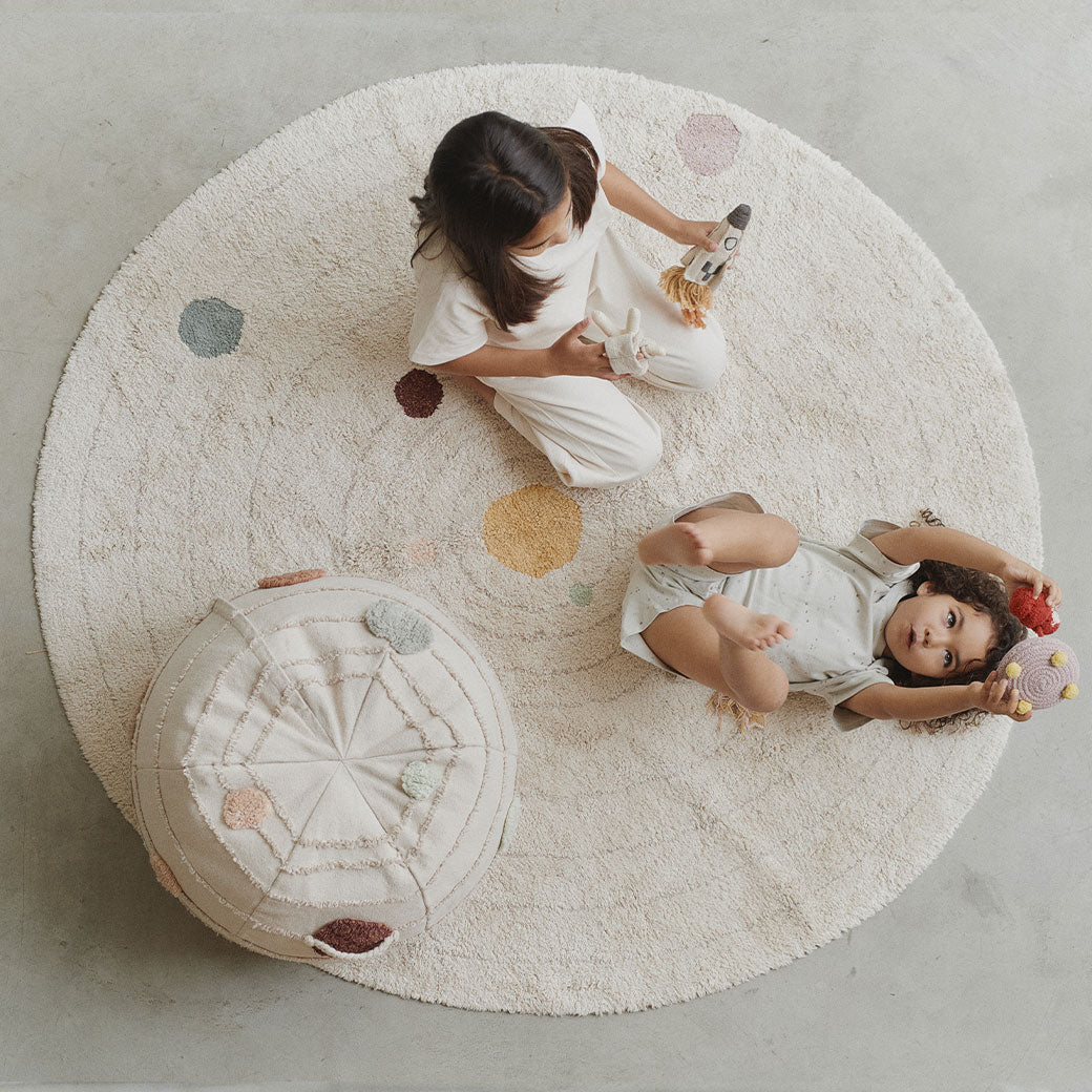 Solar System Washable Play Rug
