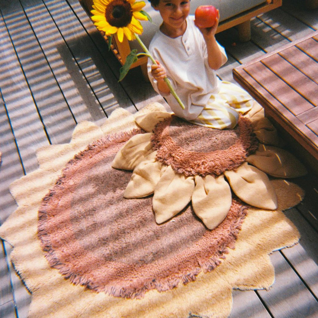 Sun Flower Floor Cushion