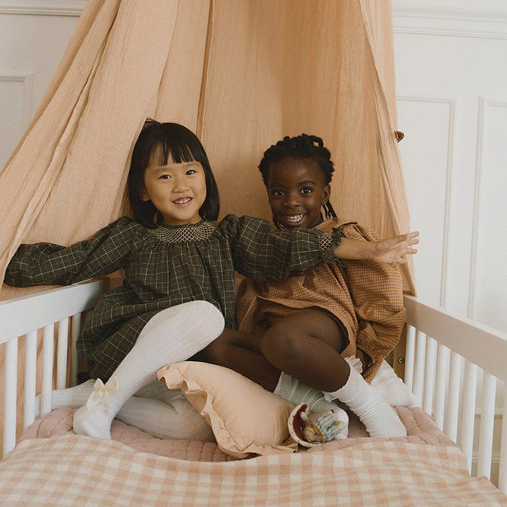 Vichy Knitted Blanket