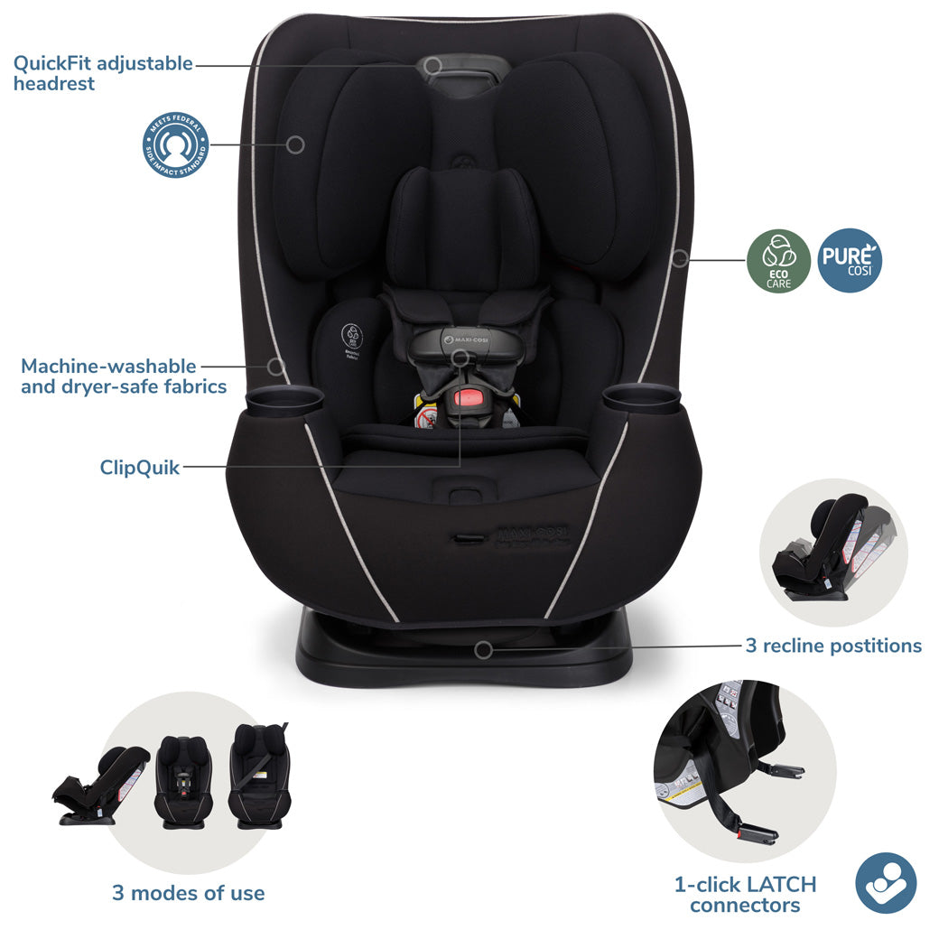 Pria Max All-in-One Convertible Car Seat