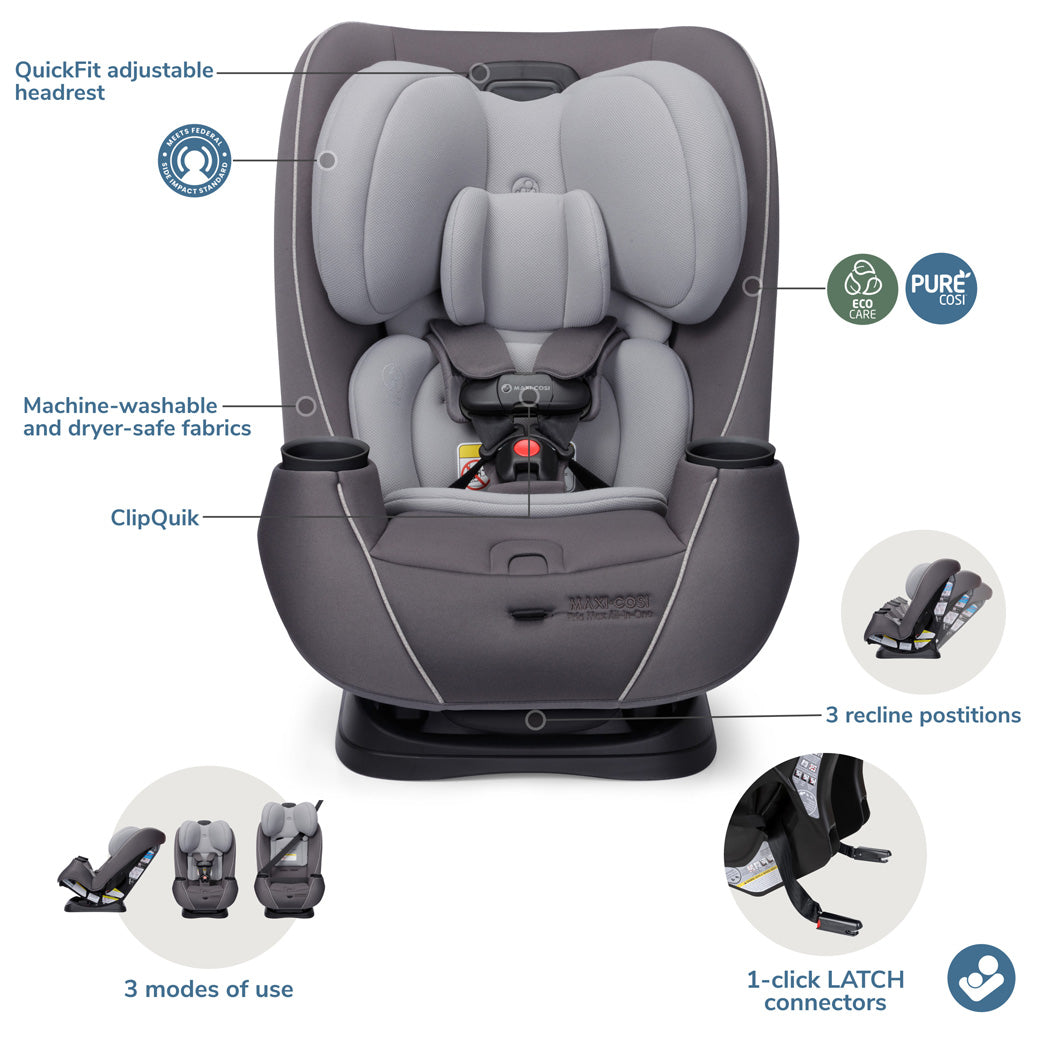 Pria Max All-in-One Convertible Car Seat