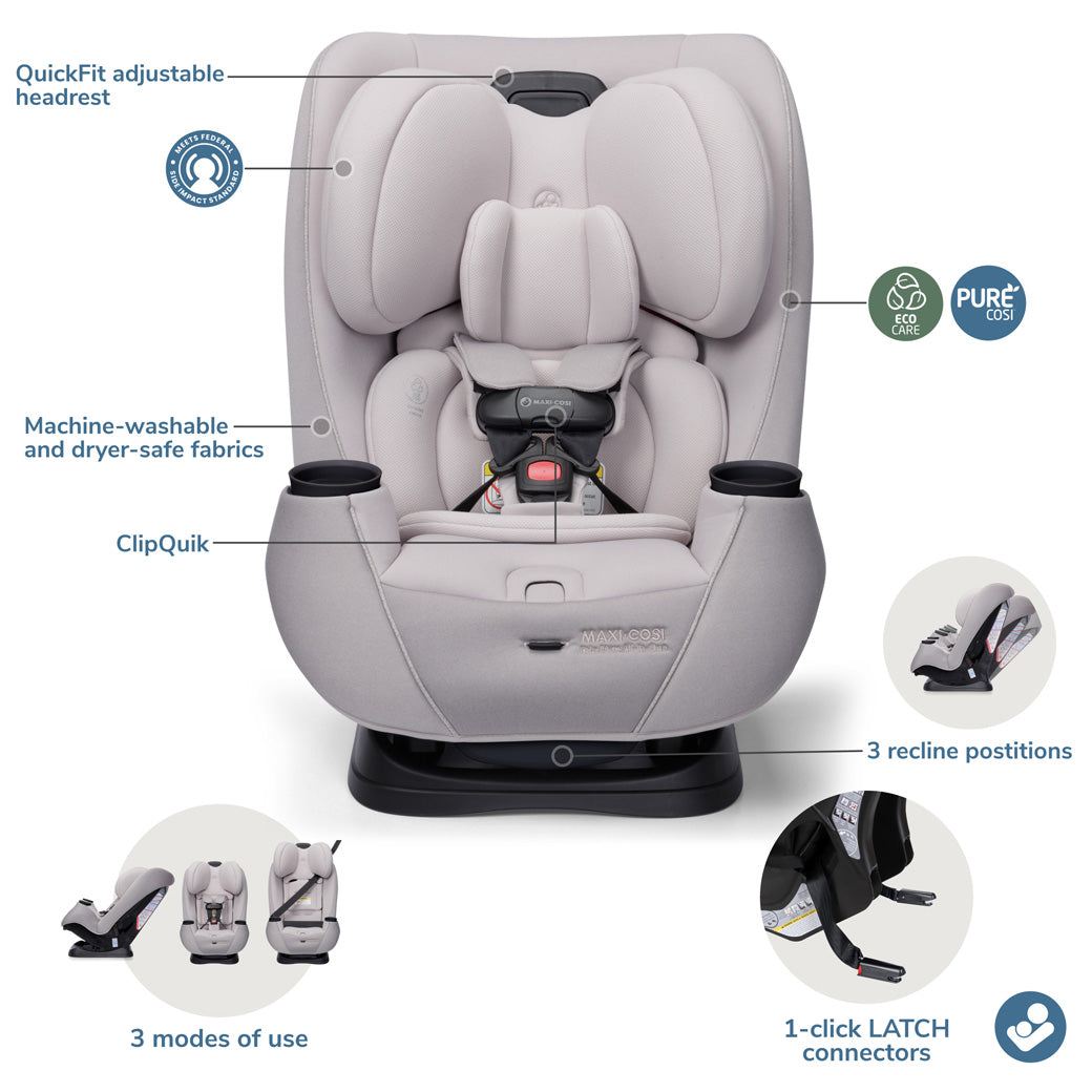Pria Max All-in-One Convertible Car Seat