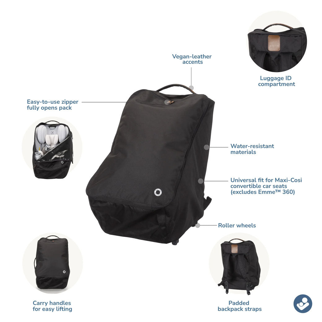 Wheeled Car Seat Travel Pack