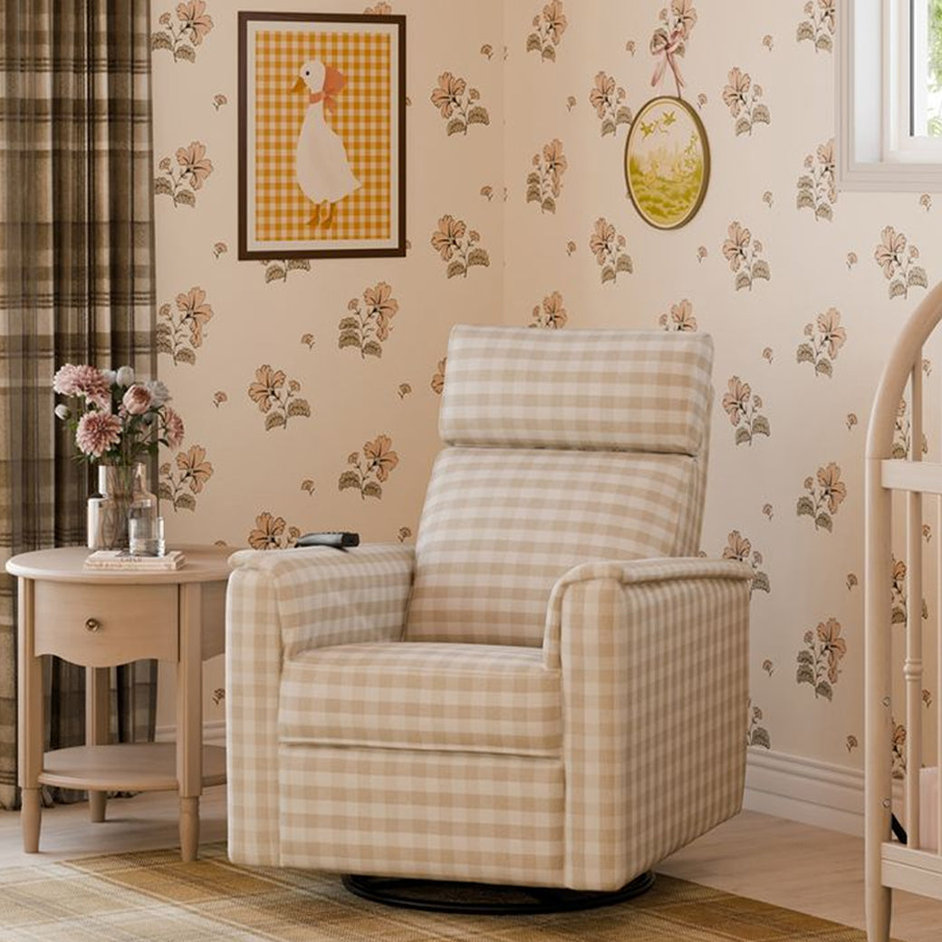 Willa Deluxe Power Recliner & Swivel Glider with Heat and Massage