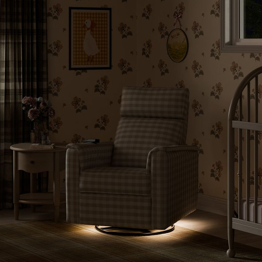 Willa Deluxe Power Recliner & Swivel Glider with Heat and Massage