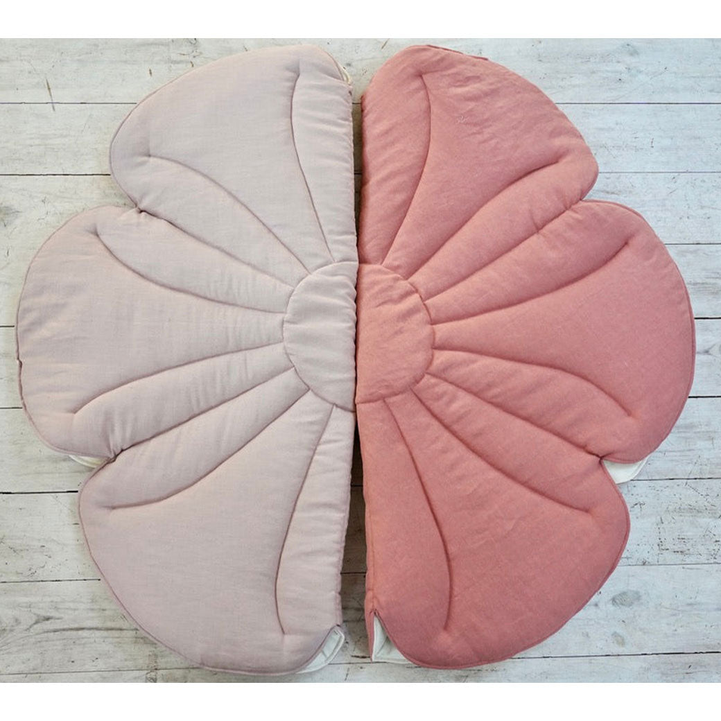 Linen Flower Mat