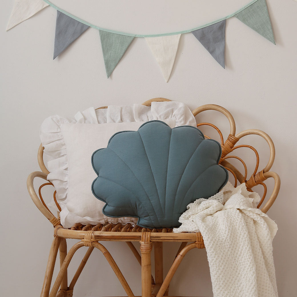 Linen Shell Pillow