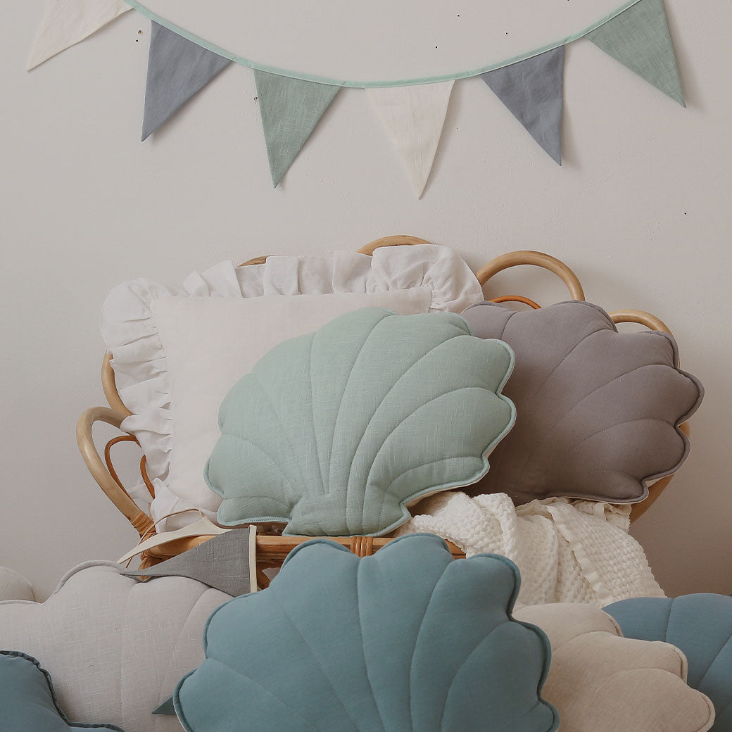Linen Shell Pillow