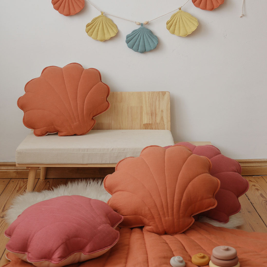 Linen Shell Pillow