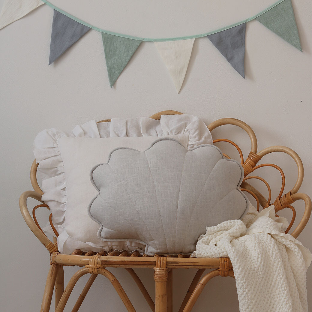 Linen Shell Pillow