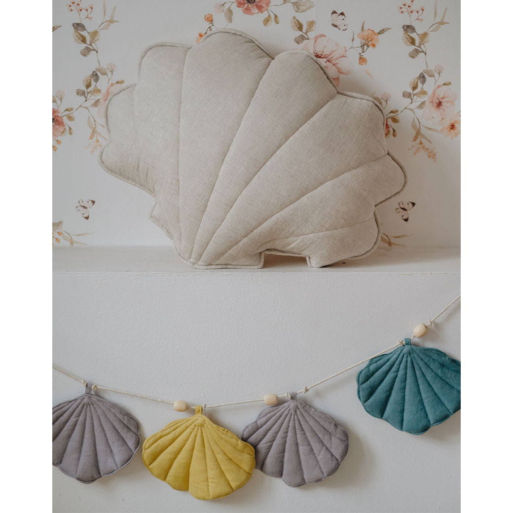 Linen Shell Pillow