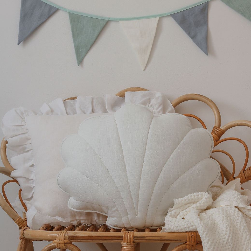 Linen Shell Pillow