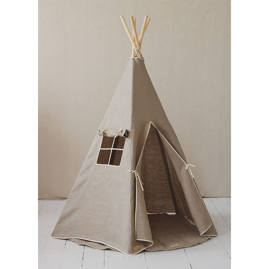 tent linen Moi Mili Linen Teepee Tent