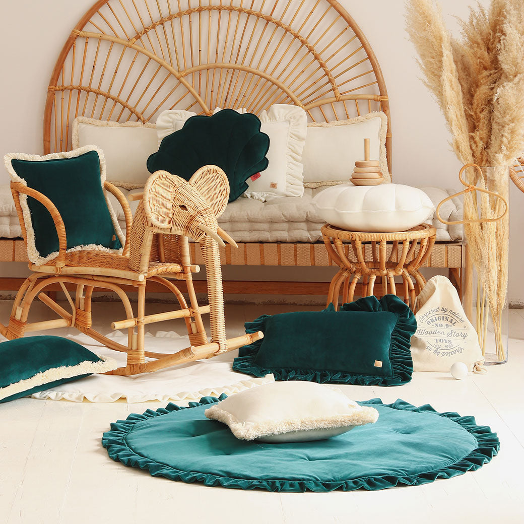 Round Mat with Frill