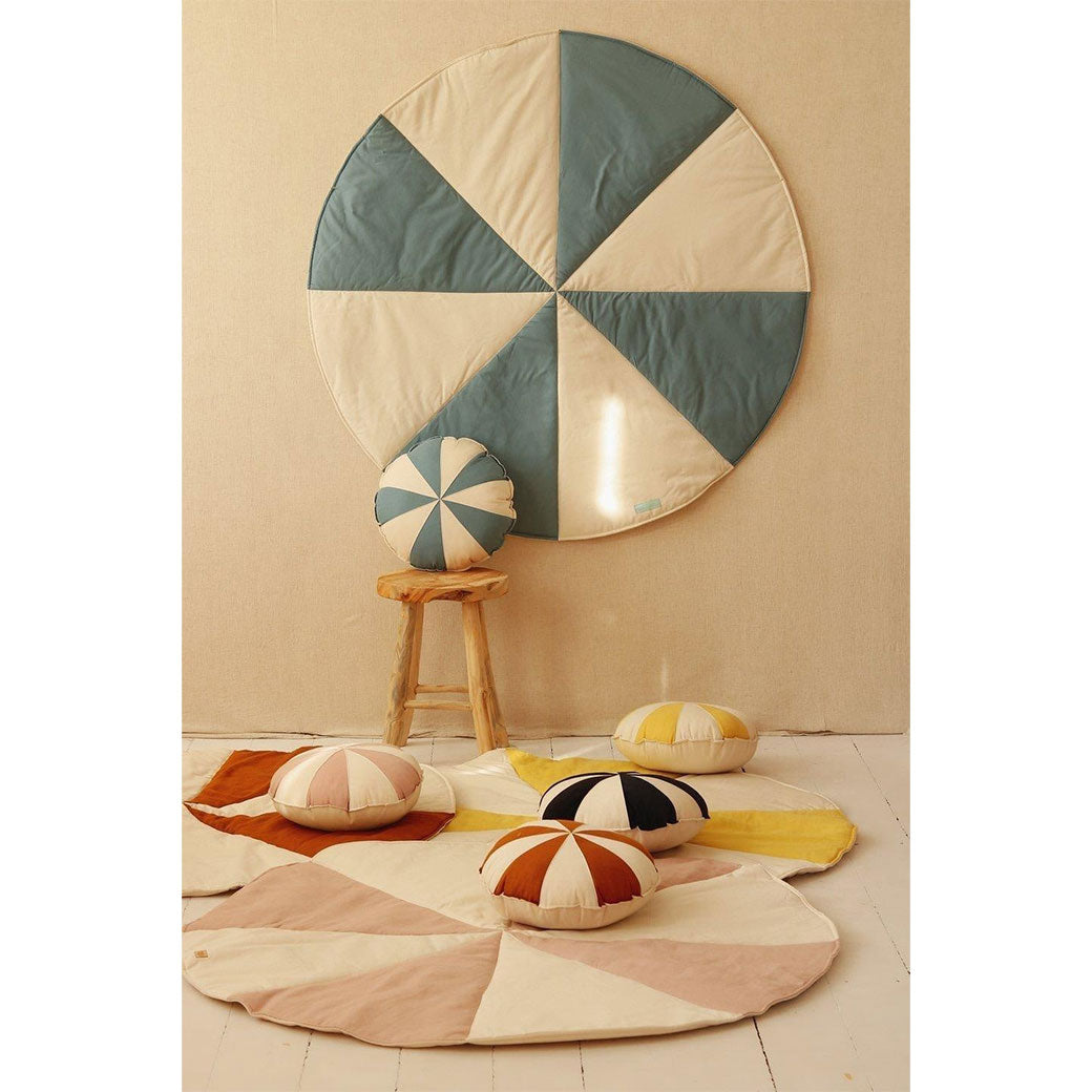 Round Patchwork Mat