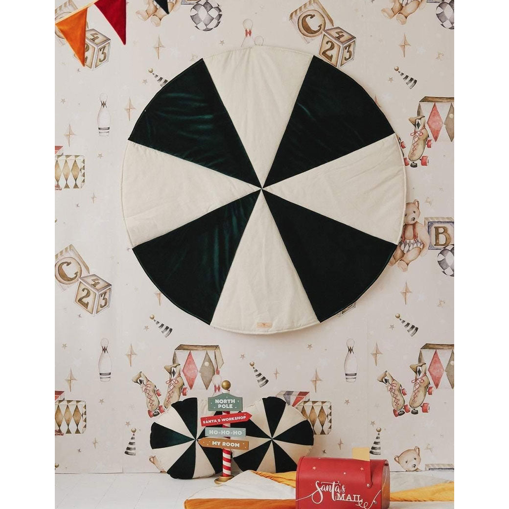 Round Patchwork Mat