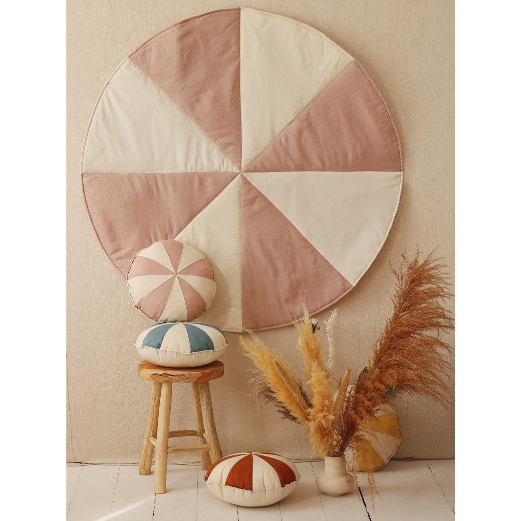 Round Patchwork Mat