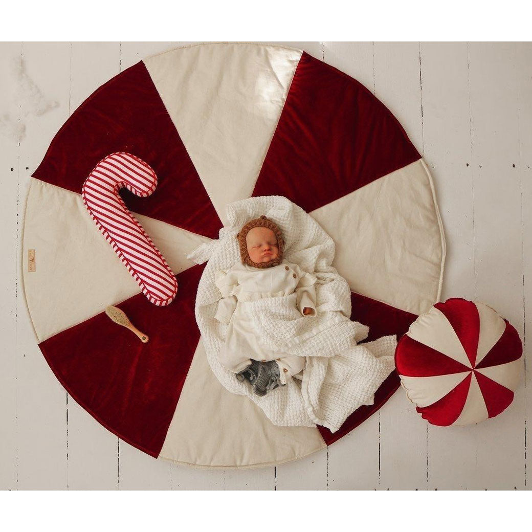 Round Patchwork Mat