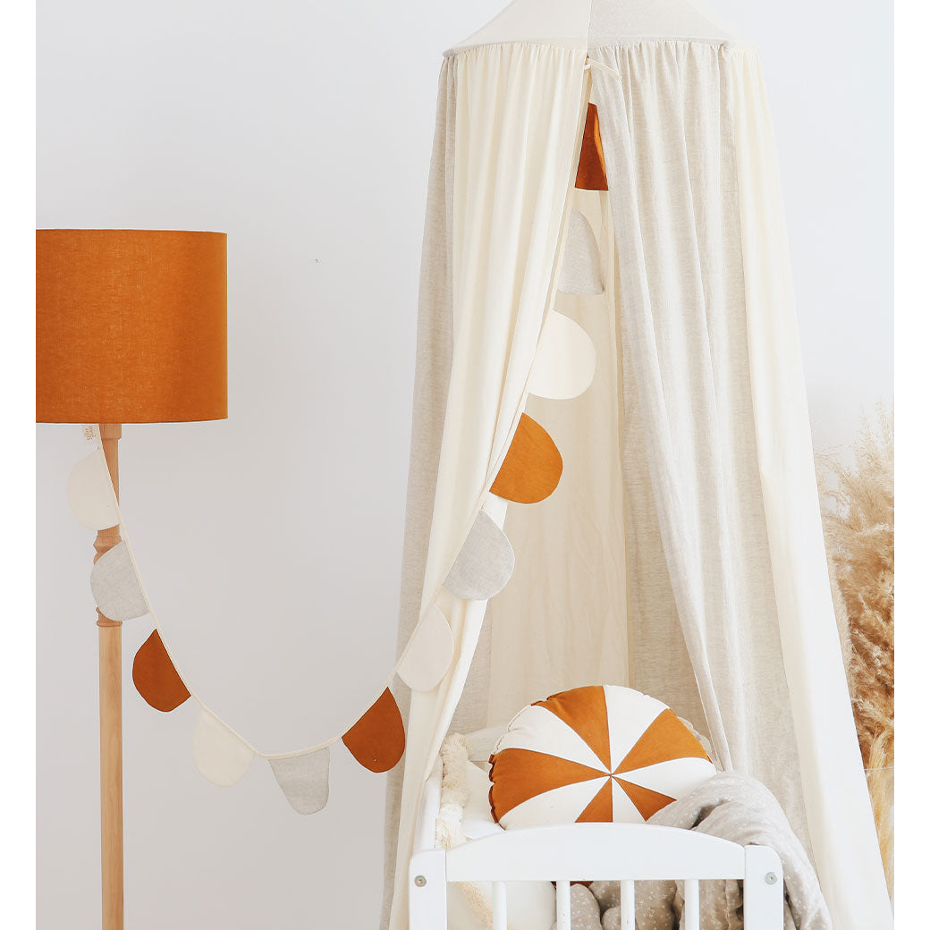 Round Patchwork Pillow