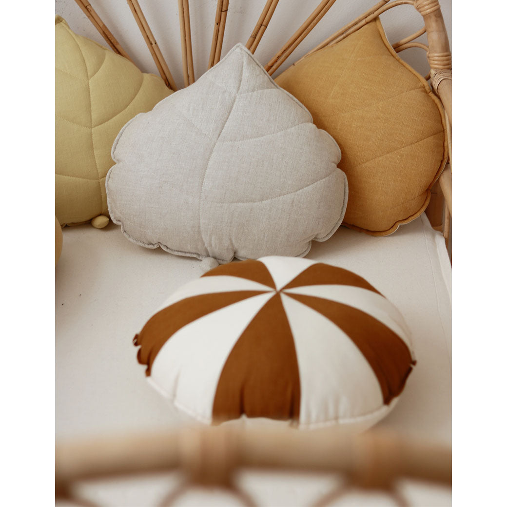 Round Patchwork Pillow