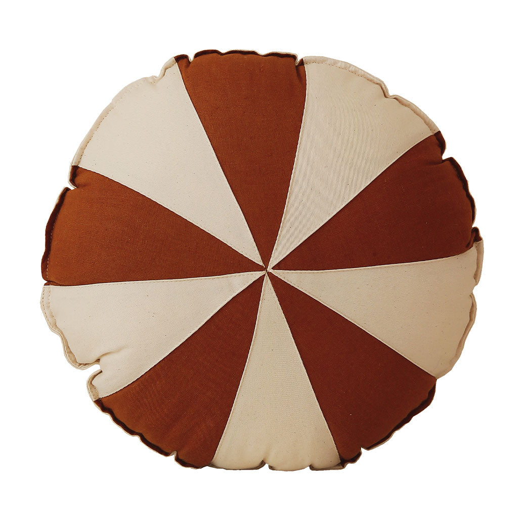 Round Patchwork Pillow