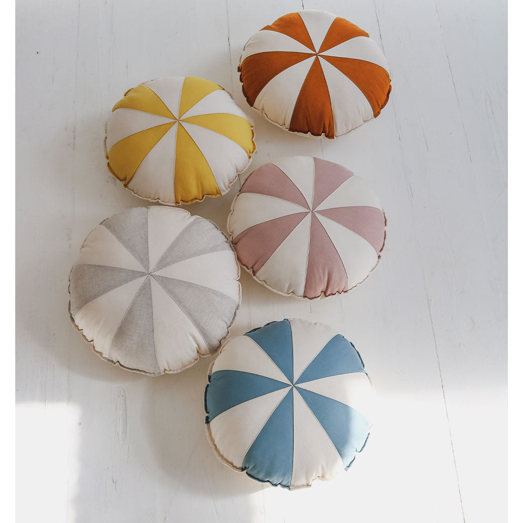 Round Patchwork Pillow