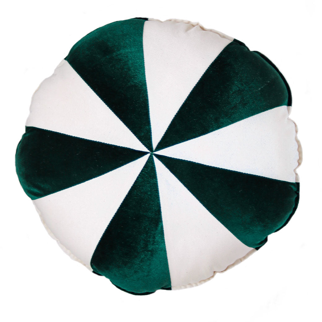 Round Patchwork Pillow