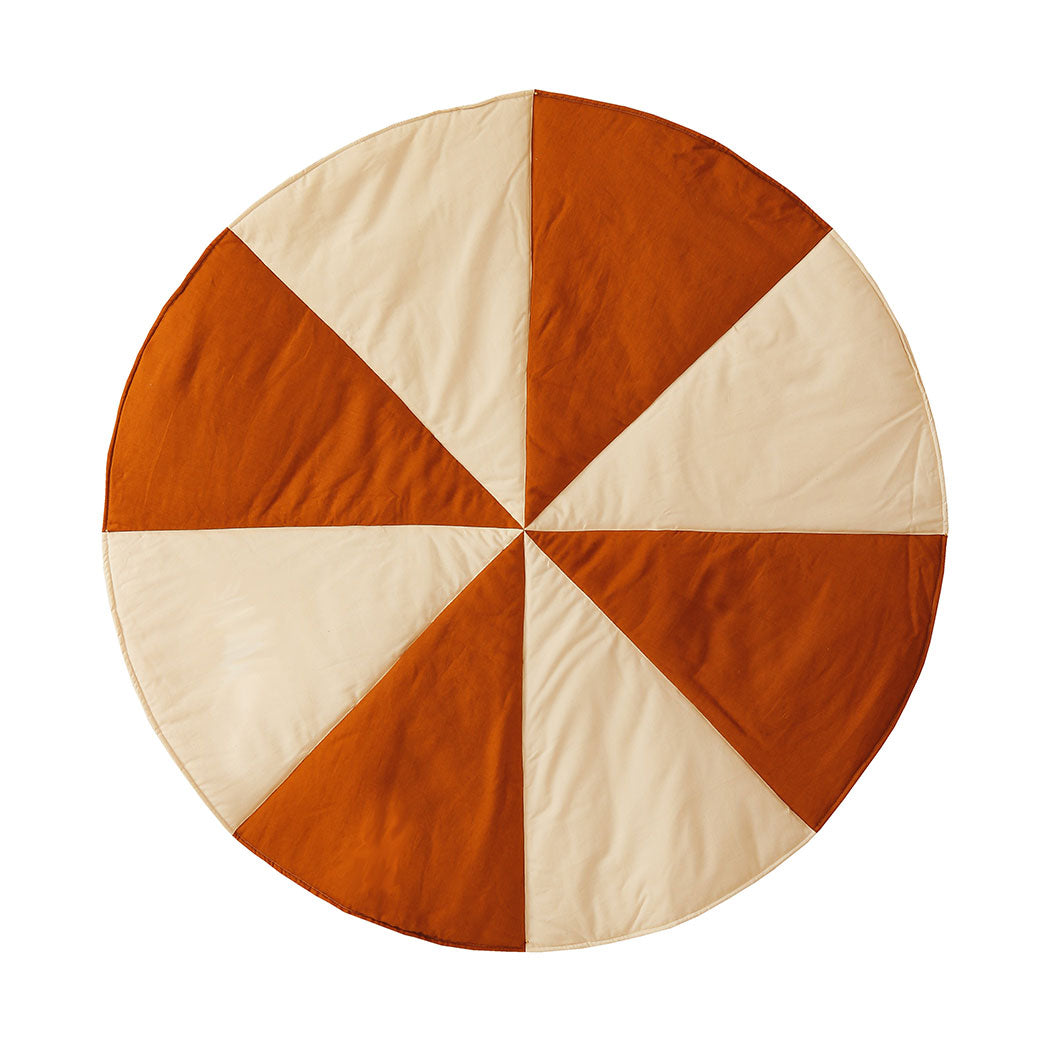 Teepee Tent with Frills and Mat Set