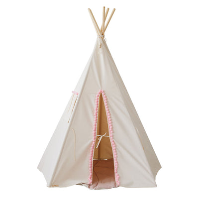 Teepee Tent with Pompoms