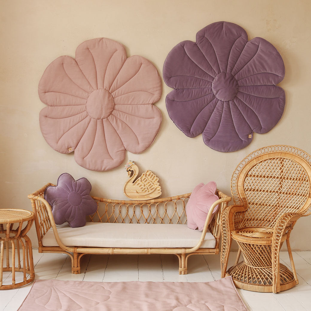 Velvet Flower Mat