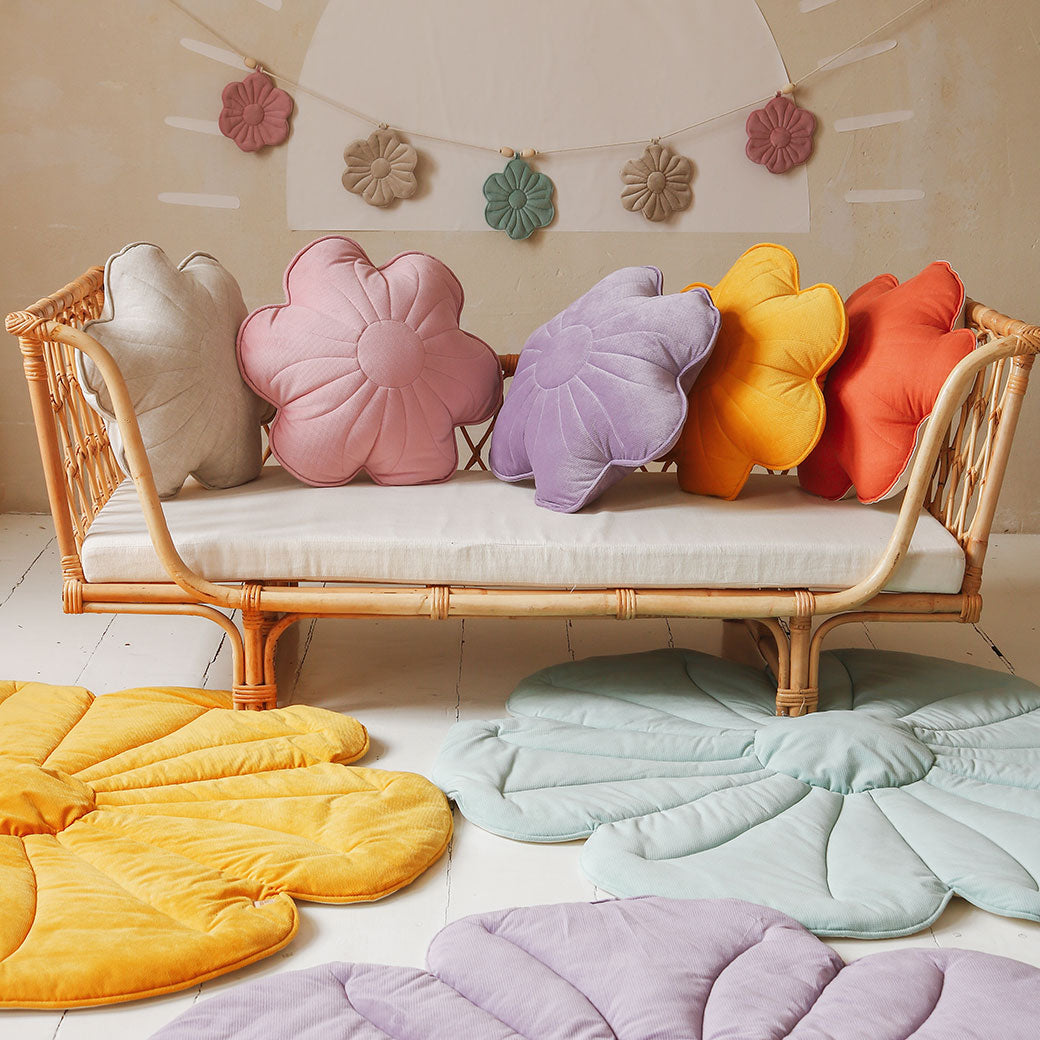 Velvet Flower Pillow