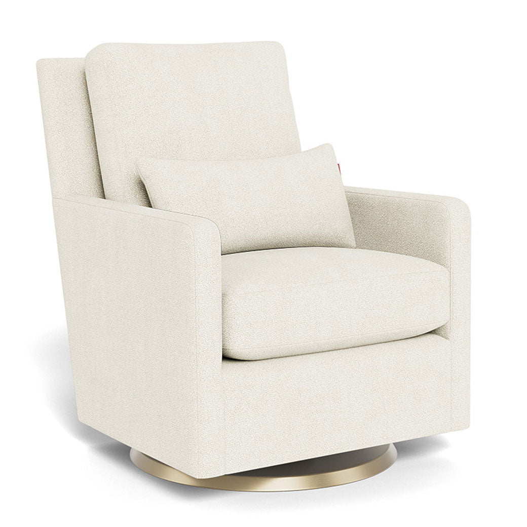 Monte Como Glider in -- Color_Ivory Boucle _ Gold Swivel