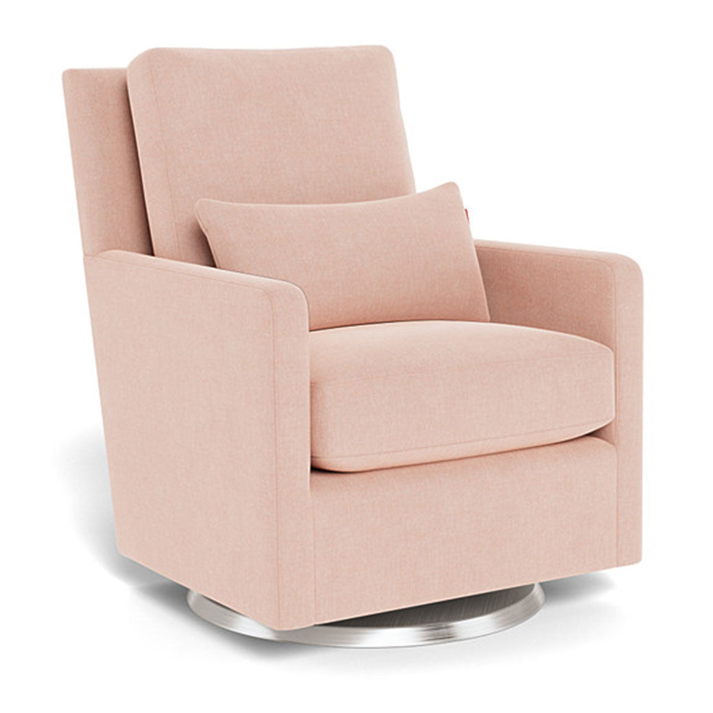 Monte Como Glider in -- Color_Petal Pink _ Stainless Steel Swivel