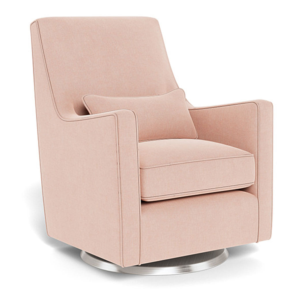 Monte Luca Glider in -- Color_Petal Pink _ Stainless Steel Swivel