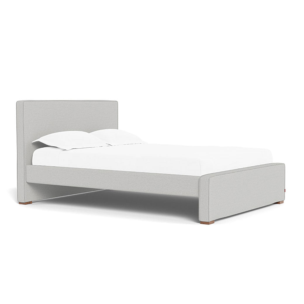 Left side of Monte Dorma Queen/King Bed in -- Color_Performance Heathered Fog Grey _ No