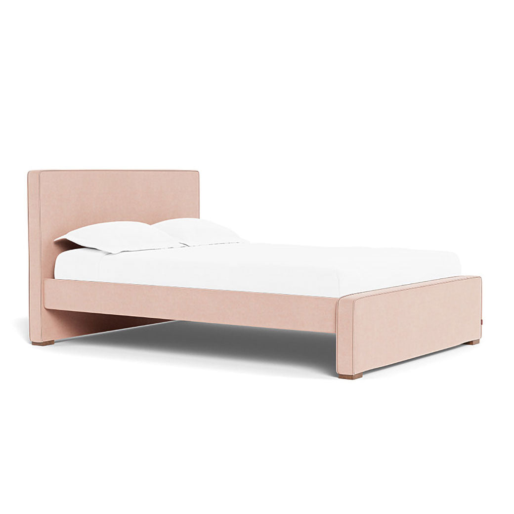 Left side view of Monte Dorma Queen/King Bed in -- Color_Performance Heathered Petal Pink _ No