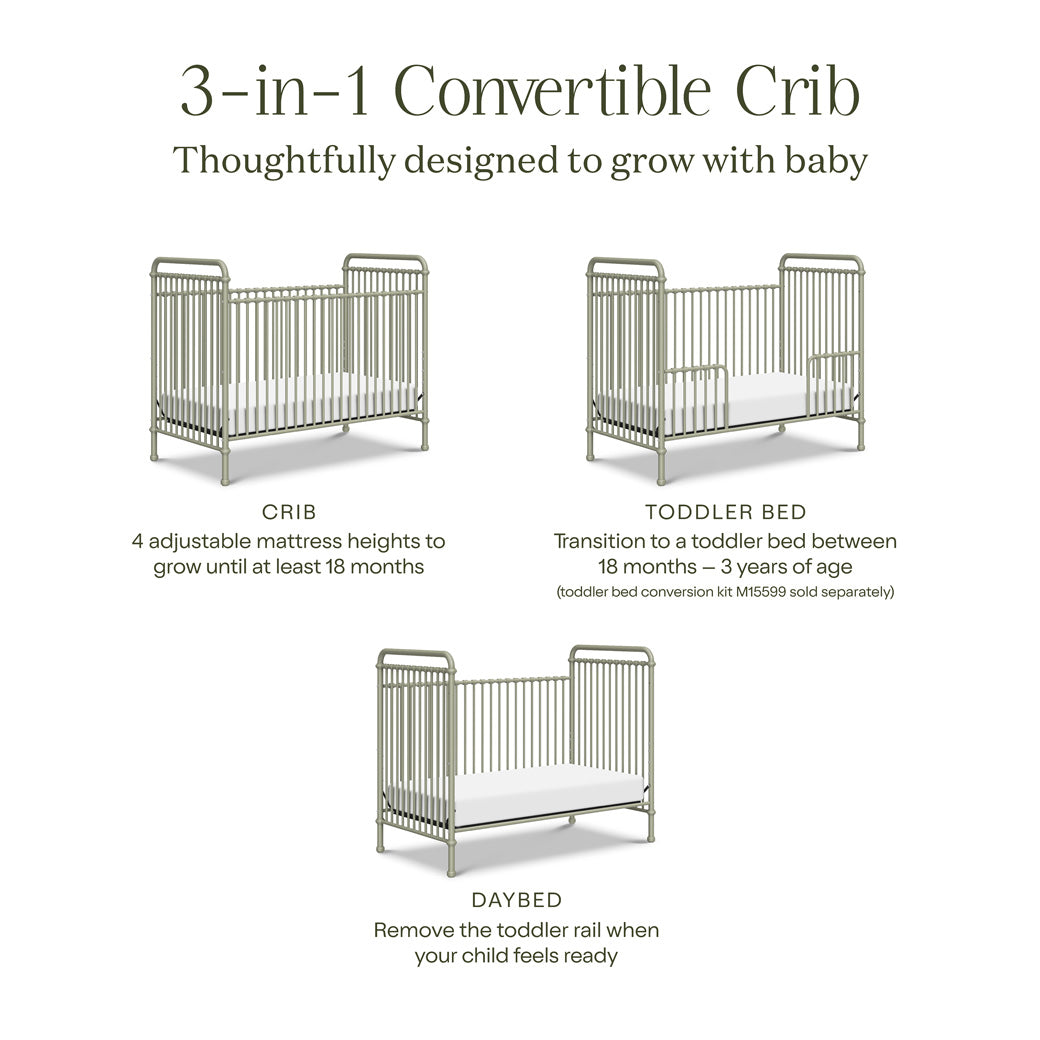 Abigail 3 in 1 Crib