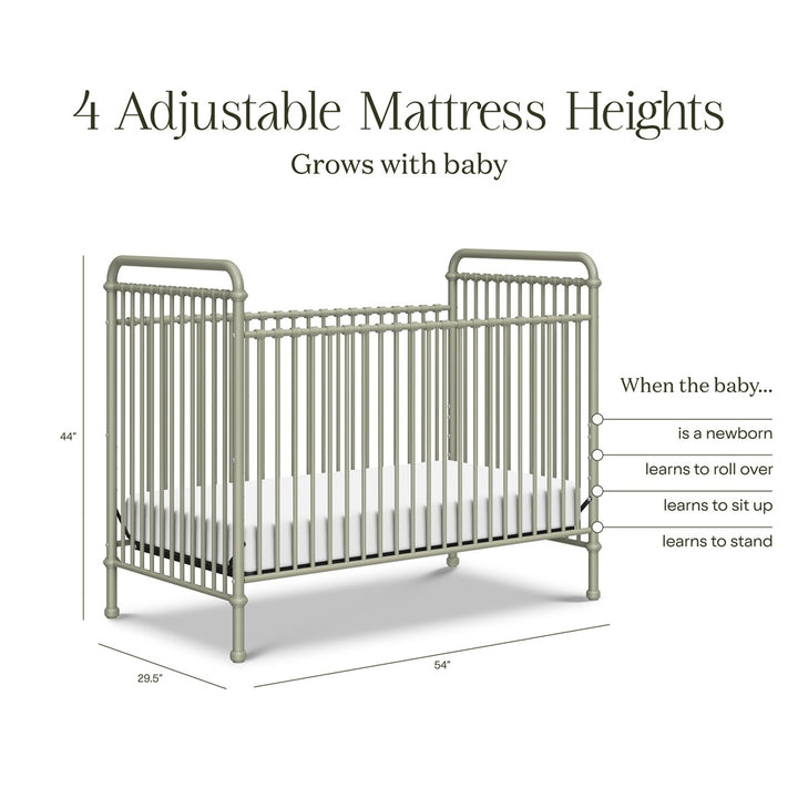 Abigail 3 in 1 Crib