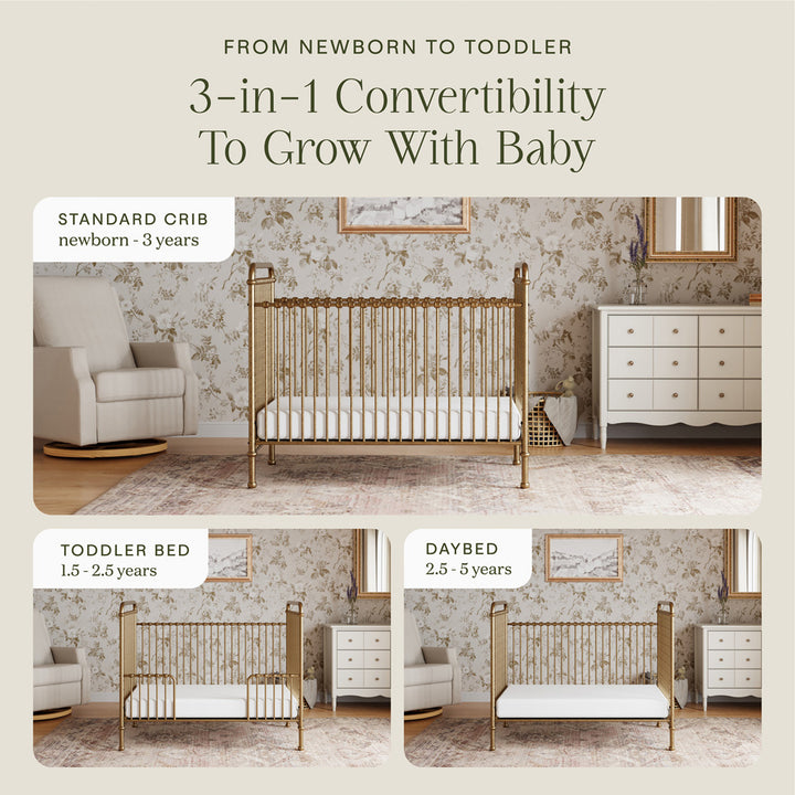 Abigail 3 in 1 Crib