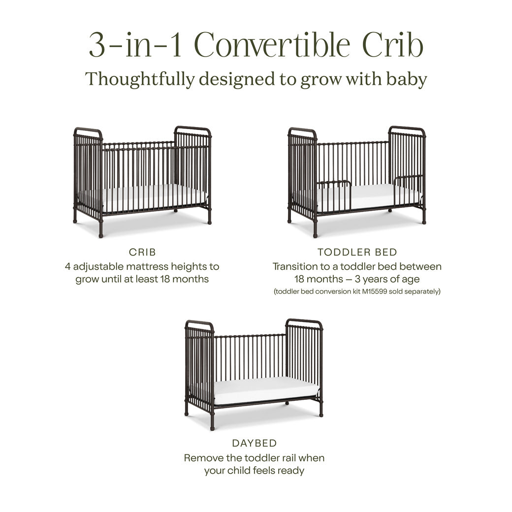 Abigail 3 in 1 Crib