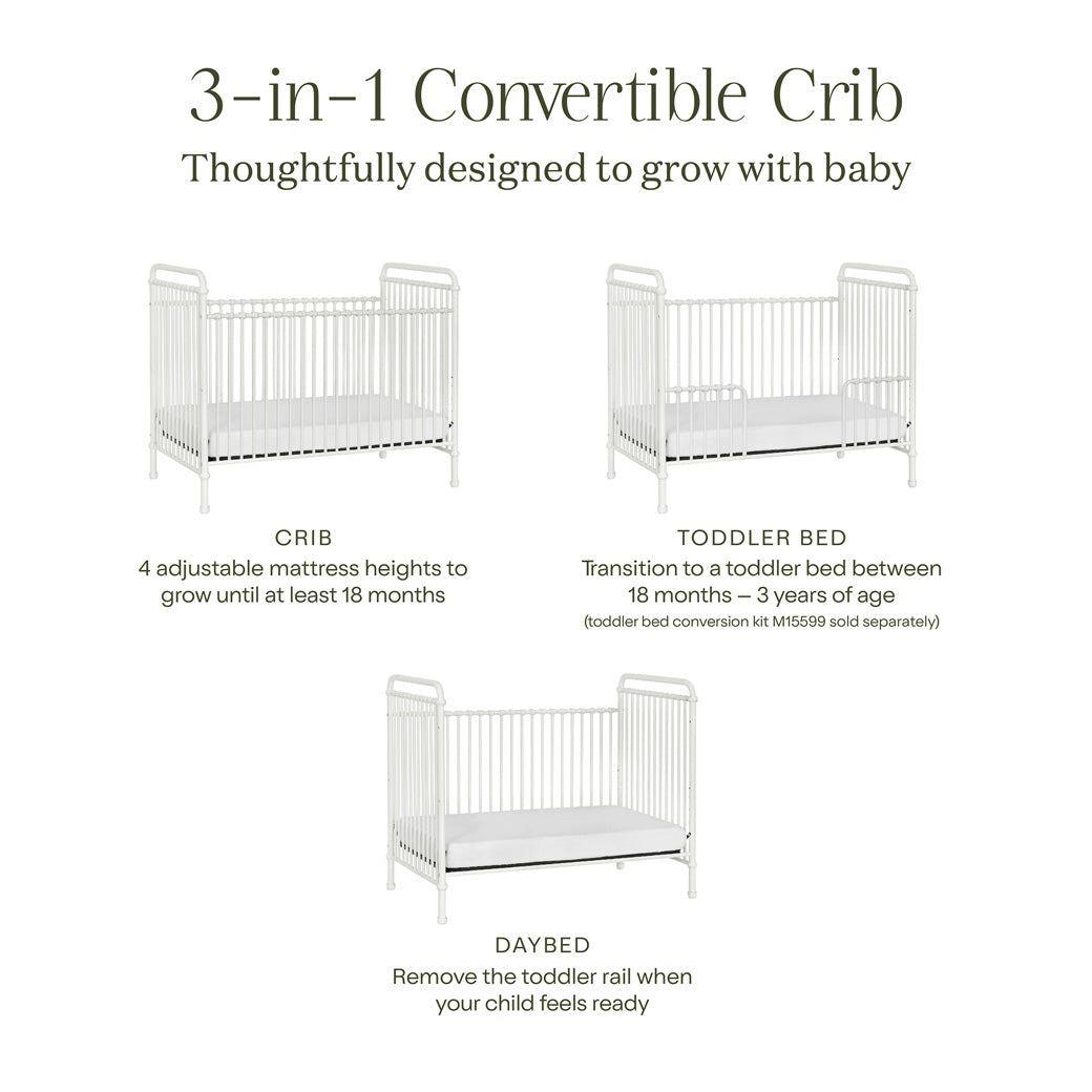 Abigail 3 in 1 Crib