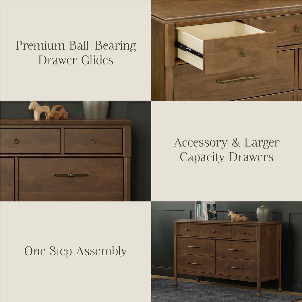 Alouette 7-Drawer Assembled Dresser