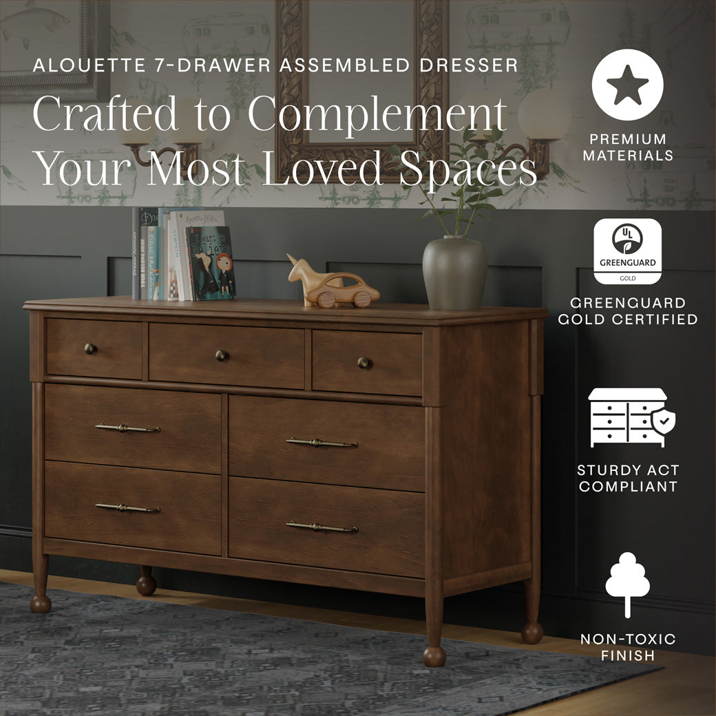 Alouette 7-Drawer Assembled Dresser