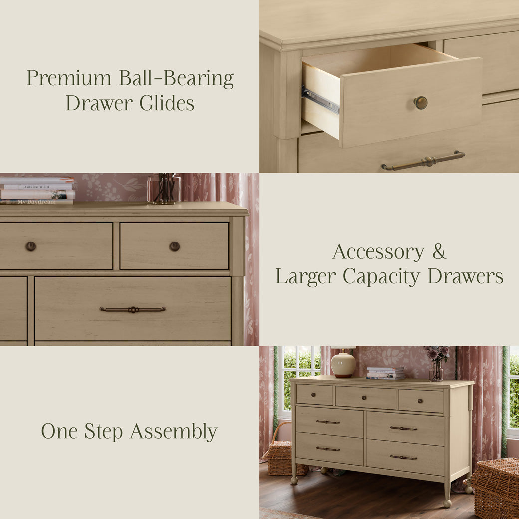 Namesake Alouette 7-Drawer Assembled Dresser