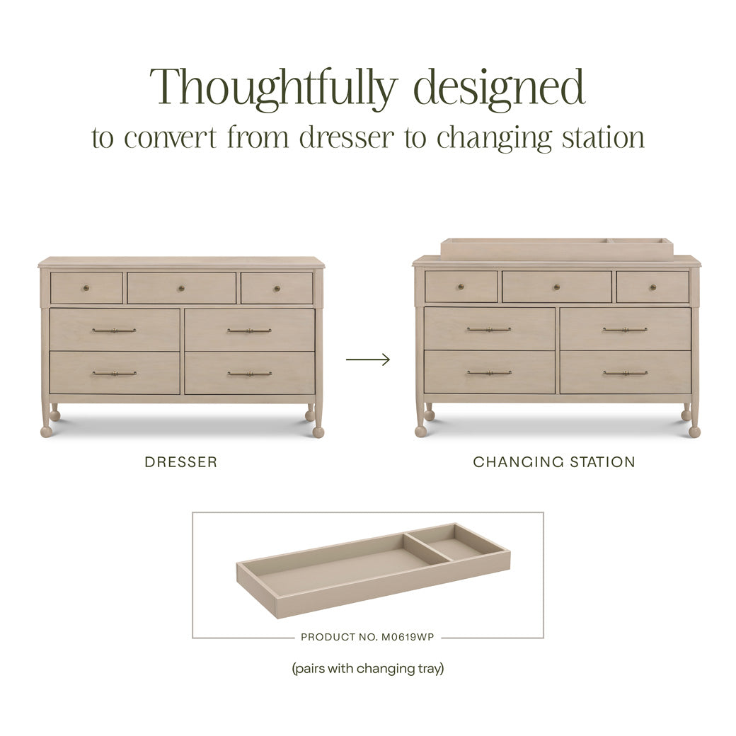 Alouette 7-Drawer Assembled Dresser