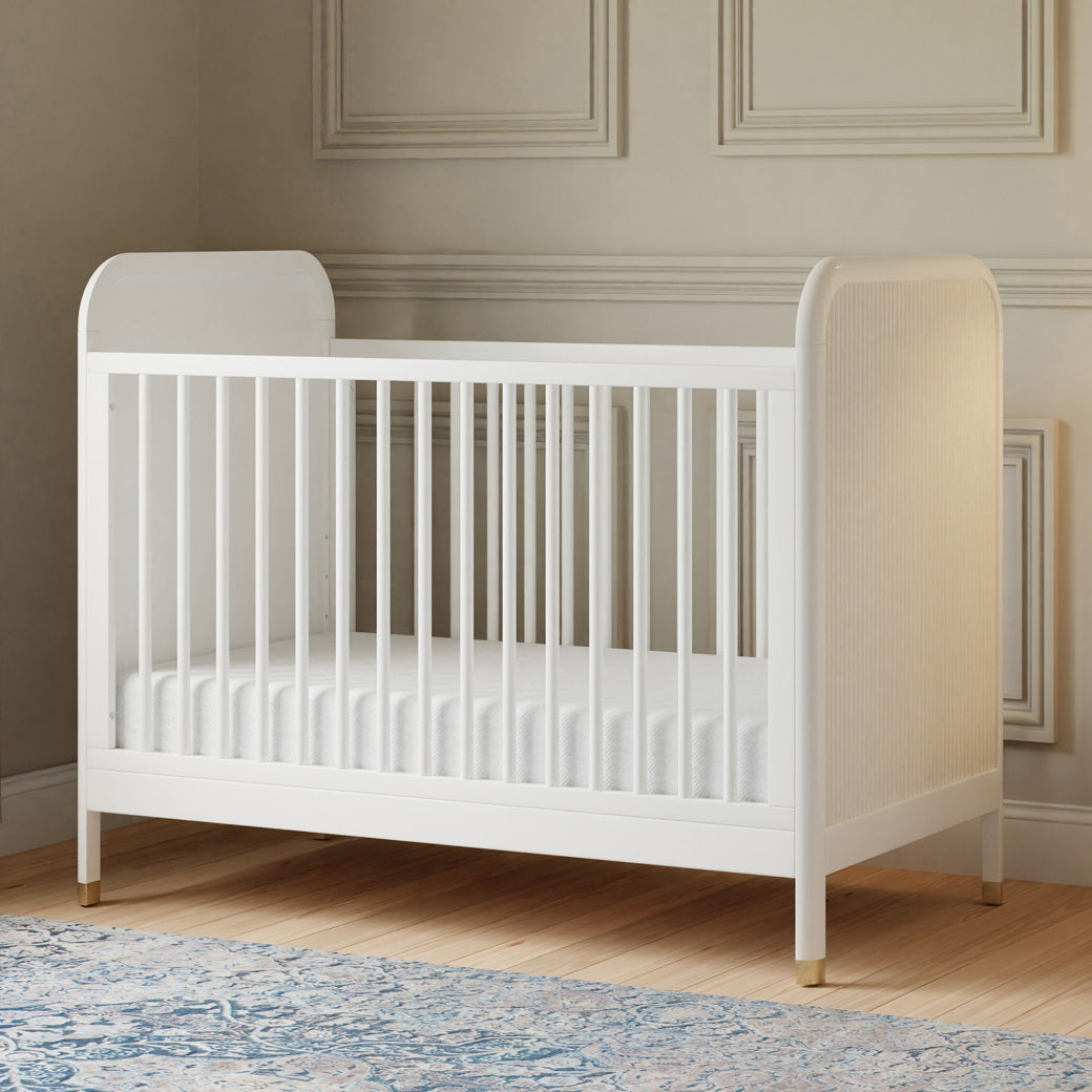 Namesake Brimsley 3-in-1 Convertible Crib in a room in -- Color_Warm White