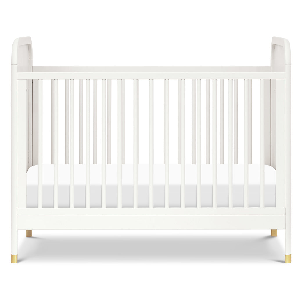 Front view of Namesake Brimsley 3-in-1 Convertible Crib in -- Color_Warm White