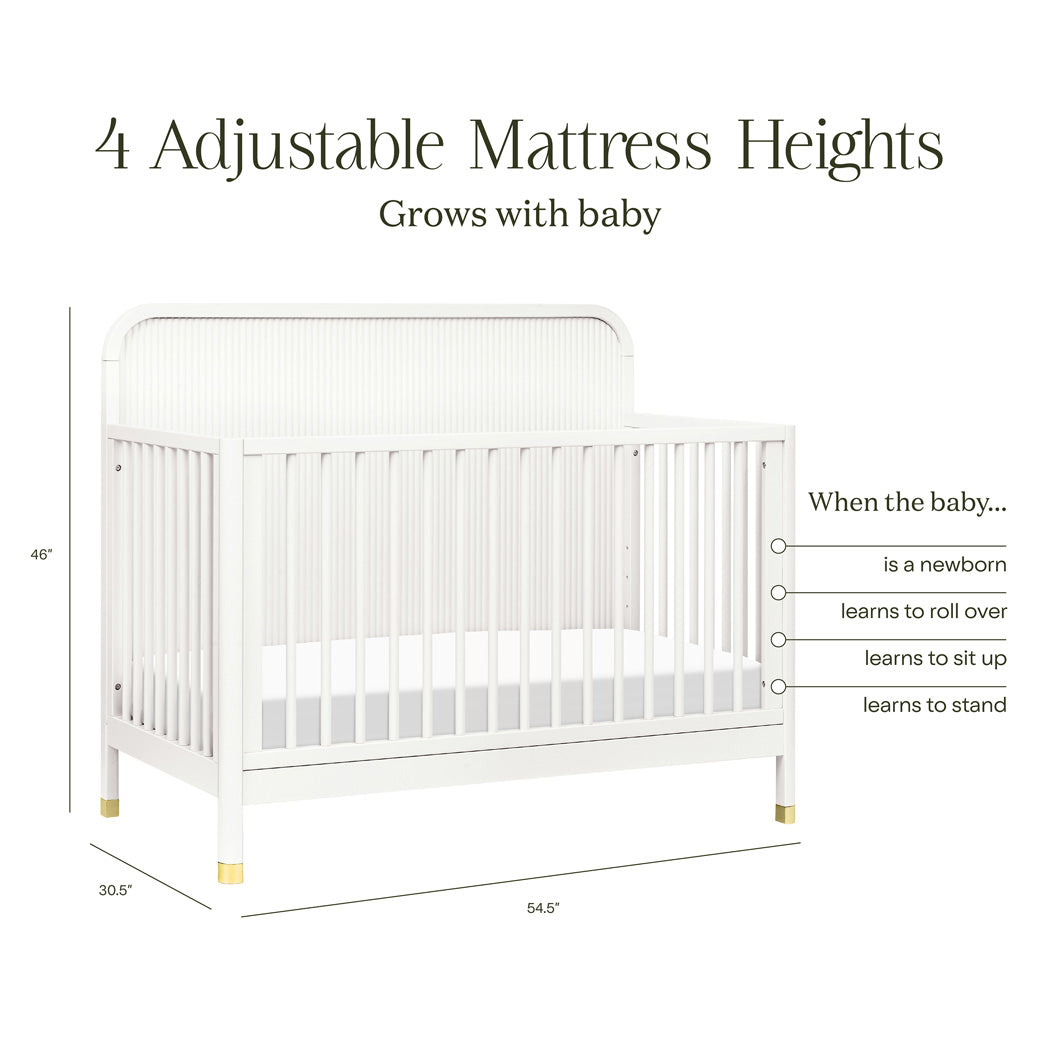 Brimsley Tambour 4-in-1 Convertible Crib
