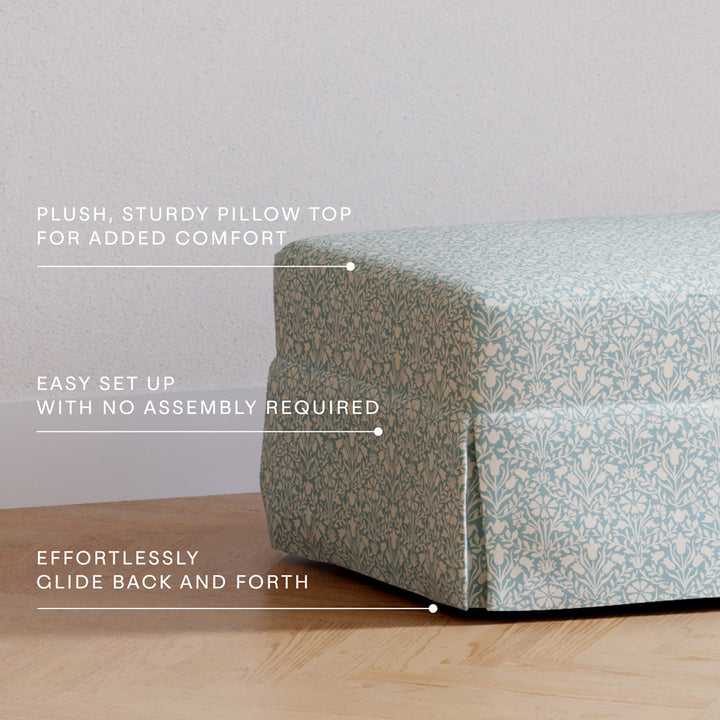 Crawford Gliding Ottoman