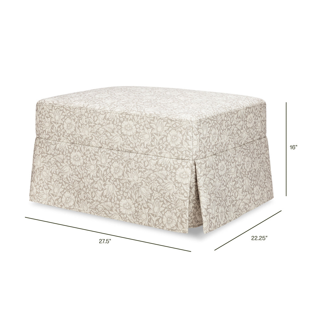 Crawford Gliding Ottoman